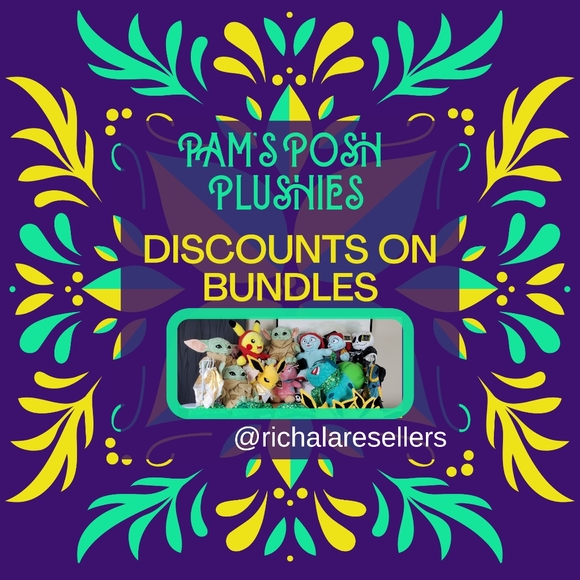 Meet me! 🙋‍♀Pam's Posh Plushies 👉 Bundle to Save - Picture 5 of 5